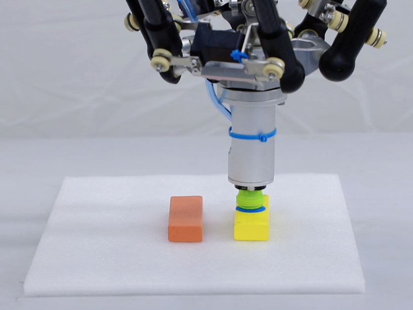 Manipulação de robôs em solução de triagem automática